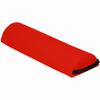 6" Diameter Deluxe Firm Support Massage Table Half Round Bolster - 6" x 3" x 25" Half Cylinder Pillow for Knees, Legs, Neck or Ankles (Red) view 1