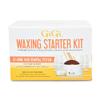 GiGi Waxing Starter Kit - At-Home Hair Removal Kit for Face & Body, Soft Wax Warmer, Pre & Post Waxing Care view 1