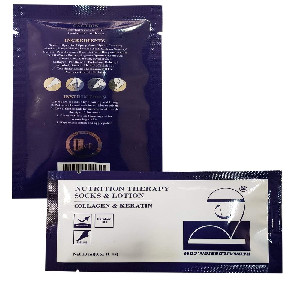 BZXZB RED Nutrition Therapy Collagen & Keratin Socks (10 Packs)