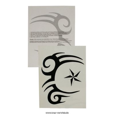 10 x Tribal Face Tattoo - STU Tattoo - Hangover Bachelor Party (10)