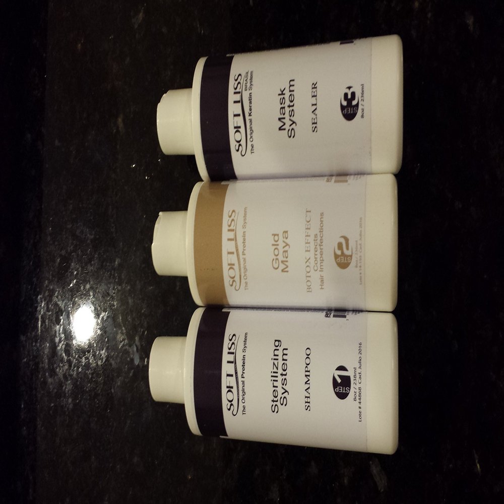 Brazilian Keratin Soft Liss Gold Maya 8oz.