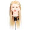 GEX 100% Human Hair Mannequin Head Blonde Training Practice Head for Styling Dying Cutting 613#Blonde (20) view 1