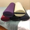 Full Round Massage Bolster Pillow by NRG - 6"W x 26"L Positioning Cushion Bolsters for Massage/Spa Tables with Carrying Strap - Durable PVC Free Vinyl Upholstery - CFC Free Foam - Color: Agate view 2