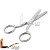LAJA Imports Lot Of 6 Pcs Safety Nose Ear Moustache Beard Hair Baby Craft Pet Scissors (Silver Color) view 3