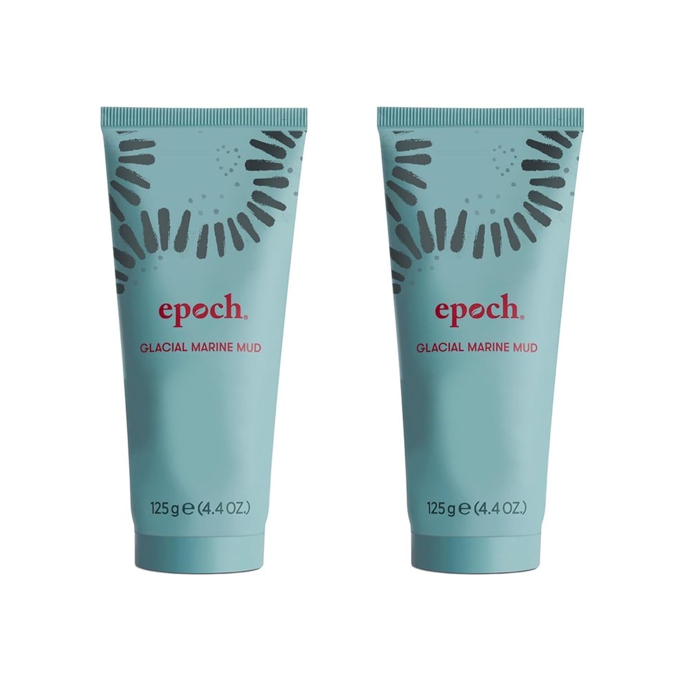 Nu Skin Epoch Glacial Marine Mud | Reveal Radiant, Purified, and Hydrated Skin | The Ultimate Skin Renewal with Natural Mineral-Rich Mud from Pristine Waters | 2 Pack