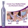 Schick Hydro Silk Perfect Finish Trimmer, 8-in-1 Grooming Kit for Women view 4