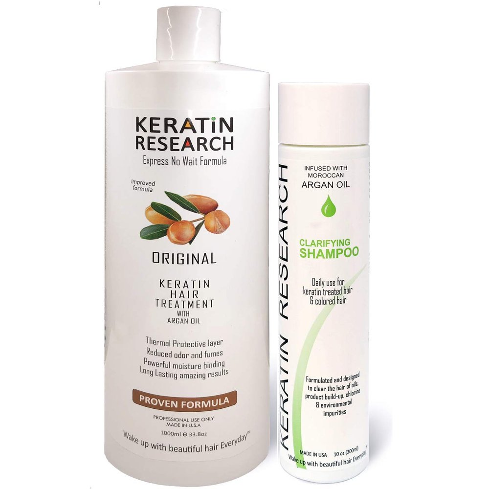 Complex Brazilian Keratin Hair Blowout Treatment Professional Results Straightens and Smooths Hair (CS 300ml + KT 1000ml) Queratina Keratina Brasilera Tratamiento