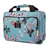 Bag&Carry Large Travel Hanging Toiletry Bag For Women - Folding Bathroom Toiletry Cosmetic Organizer - XL Hanging Travel Bag For Full Size Toiletries (teal) view 1