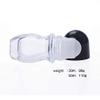 4Pcs 30ml/1 Oz Clear Refillable Glass Roll-On Deodorant Bottles Reusable Leak-Proof Massage Roller Bottles Containers with Roller Ball and White Cap for DIY Deodorant, 3ml Transfer Dropper view 4