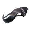Parcelona French Crochet 3  Black Celluloid Non Slip Side Slide In Jaw Yoga Hair Claws for Fine Hair Women Hair Accessories Claw Clip for Girls, Made in France view 1