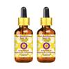 Deve Herbes Pure Meadowfoam Seed Oil (Limnanthes alba) with Glass Dropper Cold Pressed (Pack of Two) 100ml X 2 (6.76 oz) view 1