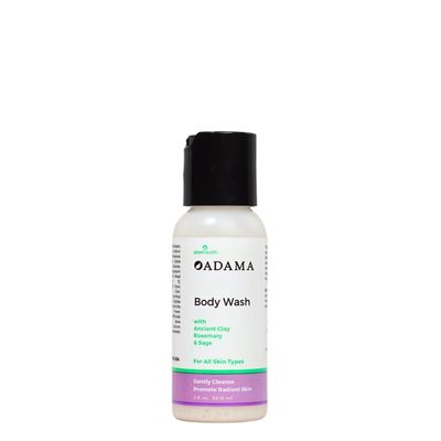 Adama Clay Body Wash Zion Health 2 oz Liquid