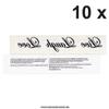 10 x Live Laugh Love - Black Tattoo Lettering - Temporary Skin Tattoo (10) view 2
