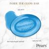 Pears Soap, Pure & Gentle with Mint Extract  Transparent Blue Glycerin Soap for Cool, Refreshed Skin, 4.4 Oz view 3