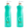 Malibu C Hard Water Wellness Shampoo and Conditioner Duo - Hydrating Hair Care for Shine & Manageability - Protects from Waterborne Elements That Cause Dry, Damaged Hair (33.8oz) view 1