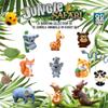 Bath Bombs for Kids with Surprise Inside, 12 Bubble Bath Fizzies with Jungle Animal Toys. Moisturizing, Gentle & Kids Safe, Rainbow Spa Bath Fizz, Birthday Gifts for Boys, Girls view 3