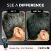 MENFIRST Gray Hair Darkening Shampoo - Gradual Hair Color for Gray Coverage, Hypoallergenic & Chemical-Free, Dark Shades view 3