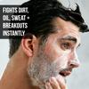 RUGGED & DAPPER - Daily Mens Face Wash + Scrub - 5 Month Supply - Deep Exfoliating Cleanser - Prevents Breakouts - Acne Face Wash Men's - USA Made with Natural Ingredients view 3