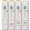 GK HAIR Global Keratin The Best Kit (10.1 Fl Oz/300ml) Smoothing Keratin Hair Treatment Professional Brazilian Complex Blowout Straightening For Silky Smooth & Frizz Free Hair view 1