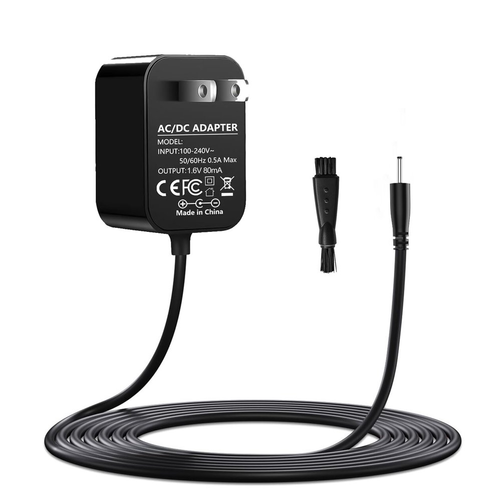 1.6V 80mA Replacement for Philips Norelco Charger Compatible with Philips G370 G250 G270 G290 G380 D350 G390, G470, G480 Grooming System and Beard Hair Trimmer QC5015 QG3080 QG3150 HQG265 HQG265