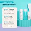 Proactiv 3 Step Acne Treatment - Benzoyl Peroxide Face Wash, Repairing Acne Spot Treatment for Face And Body, Exfoliating Toner - 60 Day Complete Acne Skin Care Kit view 4
