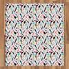 Ambesonne Hair Salon Area Rug, Combination of Beauty Salon Icons Combs Hair Dryer Hair Brush Mirror and Scissor, Flat Woven Accent Rug for Living Room Bedroom Dining Room, 2.6 x 5 FT, Multicolor view 1