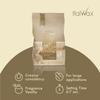 Italwax White Chocolate - 1kg / 2.2lb - Hard wax beads for hair removal - Natural formulation ideal for all skin type - Vanilla aroma - Recommended for Bikini Area and Armpits view 2