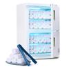 BYOOTIQUE Hot Towel Warmer Cabinet for Barber Shop, 46L Extra Large Capacity, 2in1 Professional Double Door Towel Warmer Heater Machine for Massage,Barbers,Facial Spa, Hair Salon, Estheticians, White view 1