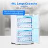 BYOOTIQUE Hot Towel Warmer Cabinet for Barber Shop, 46L Extra Large Capacity, 2in1 Professional Double Door Towel Warmer Heater Machine for Massage,Barbers,Facial Spa, Hair Salon, Estheticians, White view 4