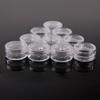 100 Pcs Clear Empty Plastic Cosmetic Containers 5 Gram Size Pot Jars Eyshadow Container Lot excellent for storing many cosmetics conveniently view 3