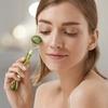 Ysrisny Gua Sha Facial Tools Jade Roller for Face - Facial Massage Tool for Anti Aging Wrinkles and Skin Rejuvenate -100% Natural Jade Stone for Face Eyes (Jade Roller+GUA SHA) view 2