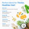 Hair Growth Shampoo for Thinning Hair and Hair Loss - Volumizing and Thickening Sulfate-Free Formula for Men and Women - Enhances Shine and Body for Color-Treated Hair with Aloe Vera (8oz) view 2