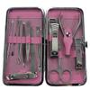 12-Piece Stainless Steel Manicure Pedicure Set,Travel & Grooming Set, Personal Care Tools, Nail Scissors Nail Clippers Kit with Leather Case view 1