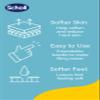 Scholl Hard Skin Foot File - Double Action Footfile for Hard Skin Removal and Rough Skin Smoothing, Soft Grip Extendable Handle for Comfortable Use view 3