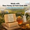 4 Goat Milk Soap Bars With Honey, Handmade In USA, All Natural Soap view 2