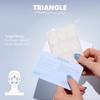 Smoothies Triangle Wrinkle Patches for Face Overnight - Facial Patches for Elevens, Crows Feet and more, 144 Facial Adhesives per Box - Face Tape, Made in the USA view 2