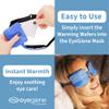 EYEGIENE System - Self Heating Eye Mask  Warm Compress for Eyes, Multi-Use Heat Treatment for Dryness, Fatigue, Styes, Blepharitis, Portable Heated Eye Mask for Dry Eyes, 10 Pair Wafers & 1 Mask view 4
