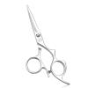 Moontay 6.0" Hair Cutting Shears with Large Finger Holes, Professional Barber Stylist Scissors, Salon Hair Cutting Scissors, 440C Japanese Stainless Steel, Silver view 1
