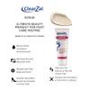 ClearZal Scrub 3.4oz, Foot and Skin Exfoliating Scrub, All Natural Pumice With An Aloe Vera Base, Repairs Cracked Heels, Loosens Calluses and Dry Skin view 3