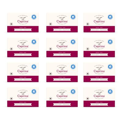 Caprina by Canus Fresh Goat's Milk Soap, Original (12 bars)