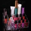 24 Space Lipstick Holder, Acrylic Lip Gloss Lipstick Holder Case Display Rack Holder 24 Slots Cosmetic Storage Holder Transparent view 2
