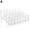 24 Space Lipstick Holder, Acrylic Lip Gloss Lipstick Holder Case Display Rack Holder 24 Slots Cosmetic Storage Holder Transparent view 3