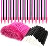 Teenitor 200 Pcs Mascara Wands & Lip Applicators Disposable, Lip gloss Lipstick Tester Disposable Makeup Applicators, Hot Red view 1