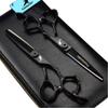 Hair Cutting Scissors, 6.0 Inch Black Professional Japan 440C Hair Cutting Shears - Salon Hair Blending/Thinning/Texturizing Scissor, Hand Sharpened view 1