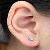 SLVIEKAE Ear Piercing Kit, 2-Pcs No Pain Easy Use at Home Ear Piercing Gun Kit Tool with Earrings Stud (White) view 2