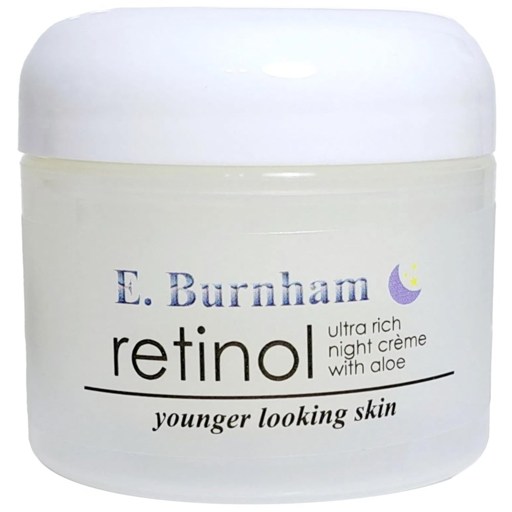 E. Burnham Retinol Ultra Rich Night Crme with Aloe 2 Oz. - Facial Night Cream Moisturizer