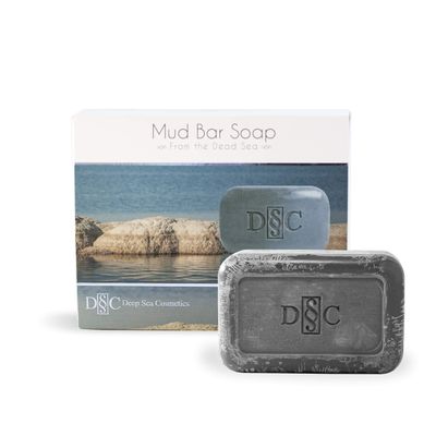 Deep Sea Cosmetics | Dead Sea Mud Soap - Nourishing | Dead Sea Mud Soap with Dead Sea Minerals (2 Pack)