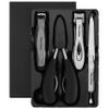 NORCHAN Large Nail Clippers Set, 5-Piece Sharp Toenail and Fingernail Clippers with Nail File, Ideal for Men and Women (Premium, Big Size, Heavy-Duty Design) view 1
