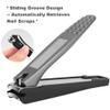 NORCHAN Large Nail Clippers Set, 5-Piece Sharp Toenail and Fingernail Clippers with Nail File, Ideal for Men and Women (Premium, Big Size, Heavy-Duty Design) view 4