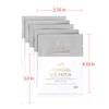 LANKIZ 100 Pairs Under Eye Gel Pads for Lash Extensions, 100% Natural Plant Extract, Collagen Hydrogel, Lint-Free, Moisturizing, Reduces Dark Circles and Eye Puffiness view 4